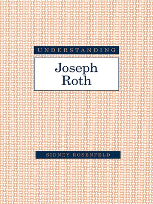 cover image of Understanding Joseph Roth